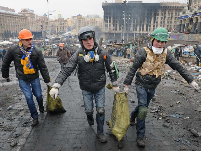 Киев. 20 февраля 2014 года