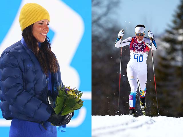 Шарлотта Калла (Швеция) &#8211; лыжные гонки, одна золотая медаль, два серебра