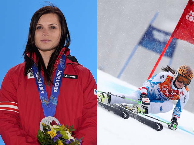 Анна Феннингер (Австрия) &#8211; горные лыжи, одно золото, одно серебро