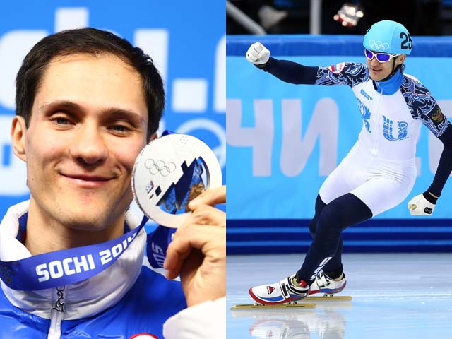 Владимир Григорьев (Россия) &#8211; шорт-трек, одно золото, одно серебро