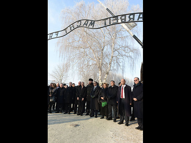 Делегация парламента и правительства Израиля посетила Освенцим