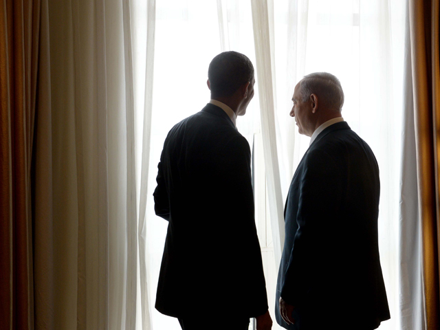 Основной темой совместной пресс-конференции Обамы и Нетаниягу стал крымский конфликт