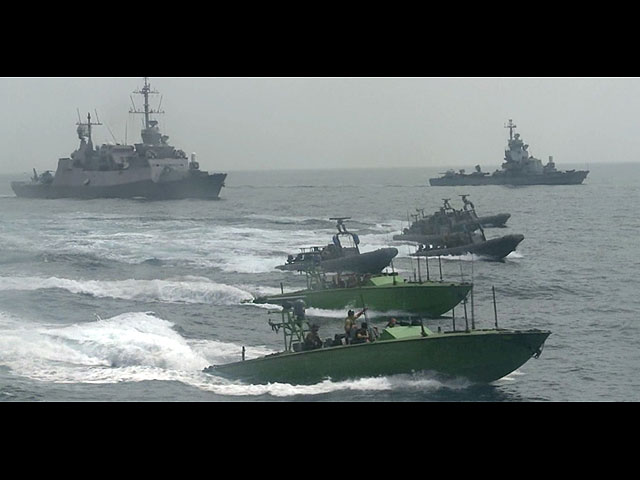 Израильские ВМС идут на перехват судна Klos-C. 5 марта 2014 года