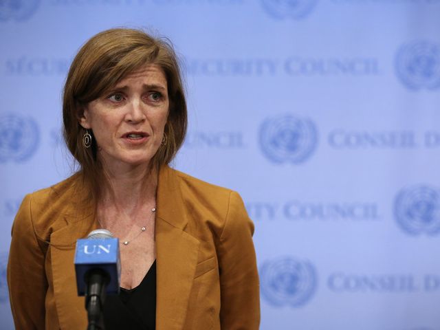 Представитель США в ООН Саманта Пауэр