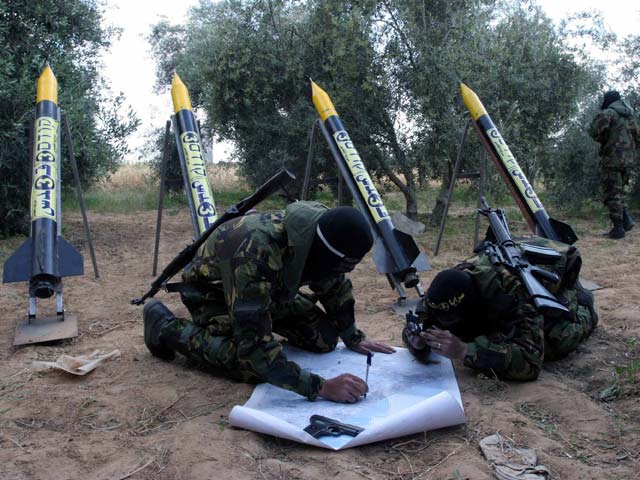 Боевики "Исламского джихада" готовятся к очередному ракетному обстрелу Израиля