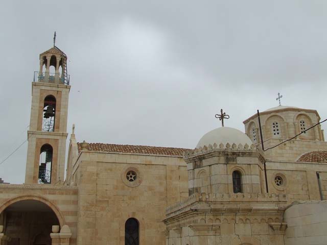 Монастырь Святого Феодосия (Мар-Доса) на окраине Вифлеема