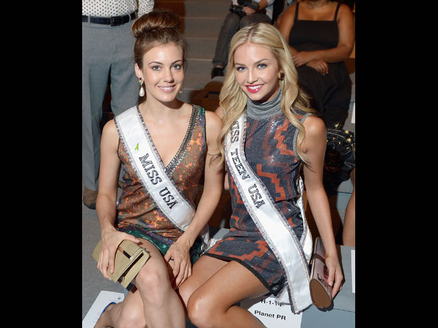 Miss USA 2013 Эрин Брэди и Miss Teen USA 2013 Кэссиди Вольф