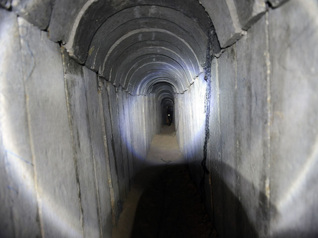 Октябрь 2013 года. Туннель, который вел к Эйн а-Шлоша
