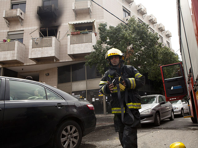 Взрыв в Тель-Авиве в квартире дома &#8470; 105 на улице Герцля