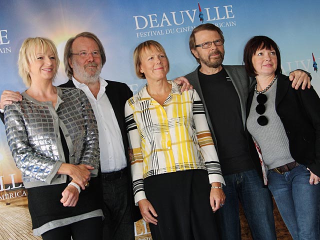 Участники ABBA отметили сорокалетие своего успеха 