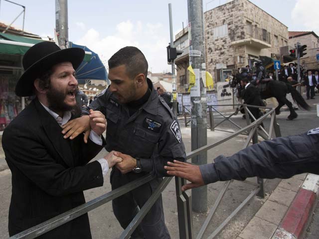 Во время демонстрации в Иерусалиме