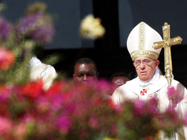 Выступление Папы Римского Франциска. Ватикан, 20 апреля 2014 года