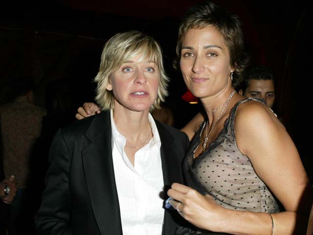 Александра Хедисон и Эллен Дедженерес. 2004 год