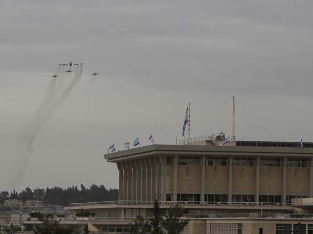 Парад ВВС ЦАХАЛа. Иерусалим, 6 мая 2014 года