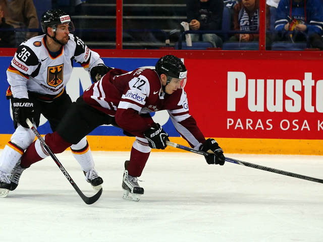 Чемпионат мира по хоккею: немцы обыграли сборную Латвии