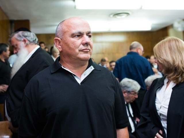 Бывший председатель совета директоров банка "Апоалим" Дани Данкнер в Тель-авивском суде. 13 мая 2014 года