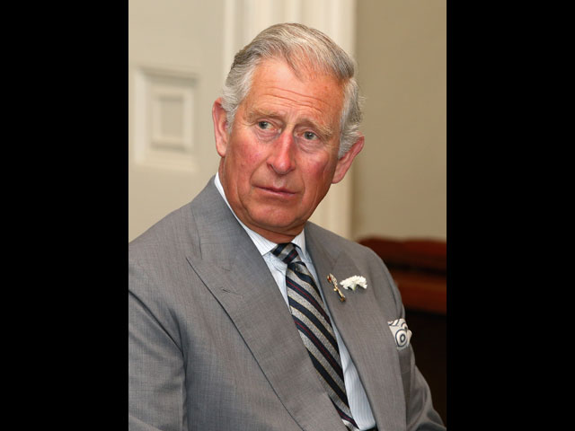 Принц Чарльз во время визита в Канаду 20 мая 2014 года