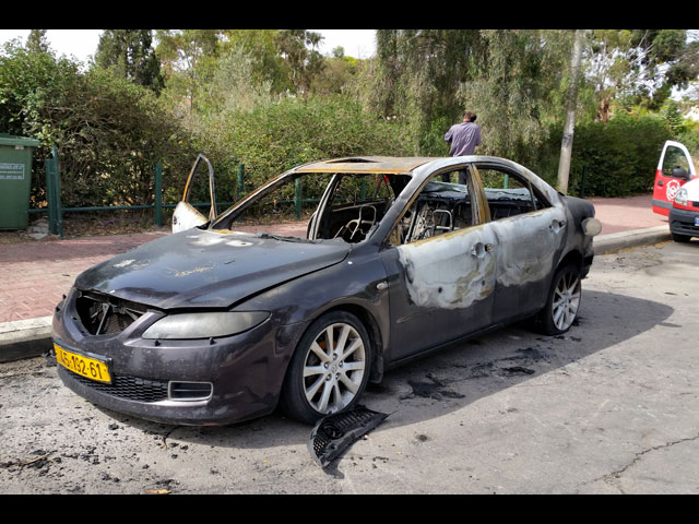 Подожжен автомобиль судьи окружного суда Беэр-Шевы 