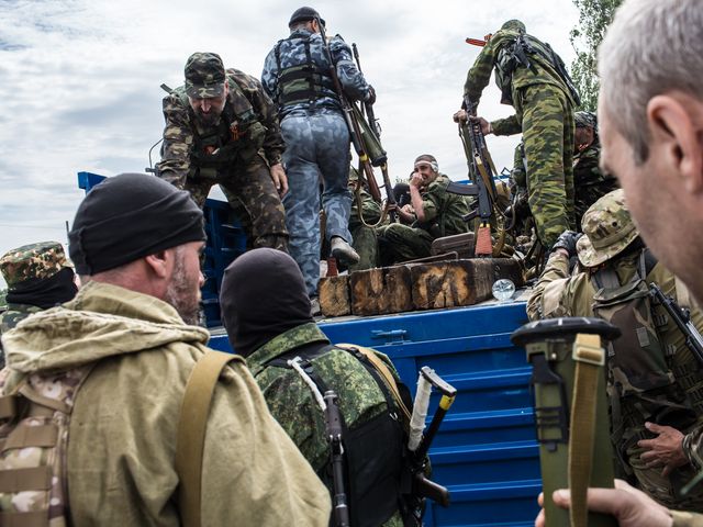 Пески, Донецкая область. 23.05.2014