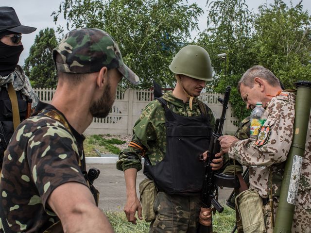 Пески, Донецкая область. 23.05.2014