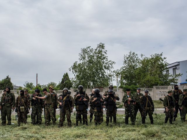 Пески, Донецкая область. 23.05.2014