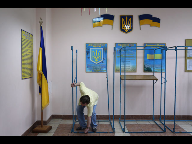 Избирательные участки в Донецке закрыты  