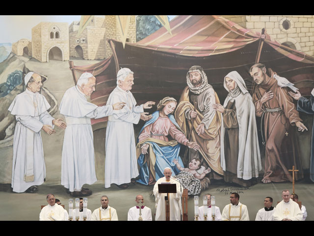 Визит Папы Римского Франциска в Вифлеем 25 мая 2014 года