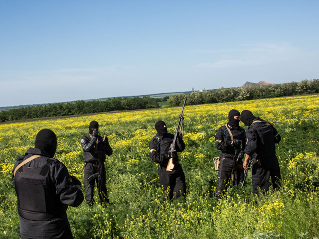 Вооруженные боевики пересекли границу Украины на территории Луганской области  