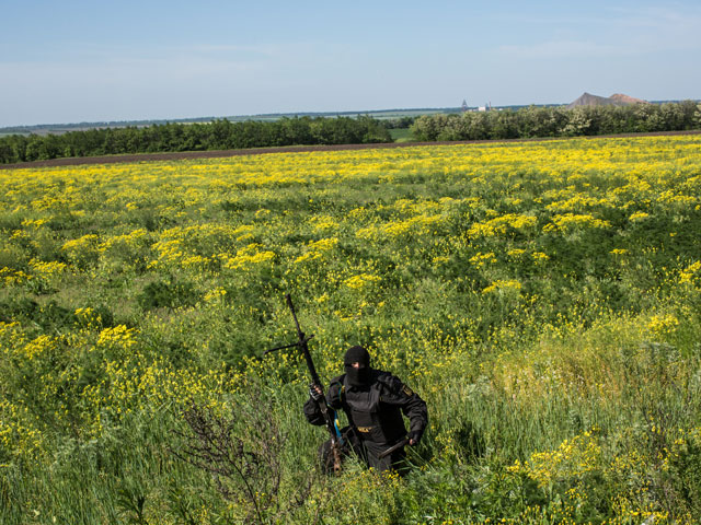 Вооруженные боевики пересекли границу Украины на территории Луганской области  