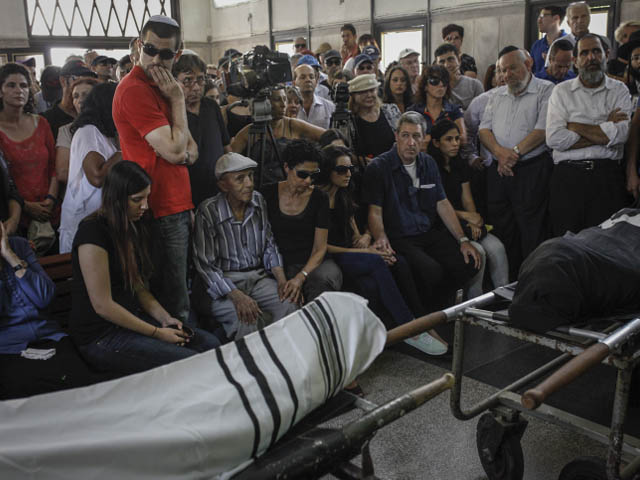 Похороны Эммануэля и Мириам Рива. 27 мая 2014 года