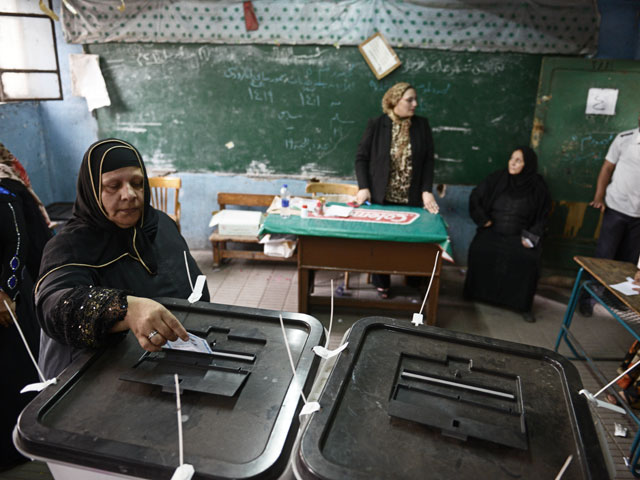 Ас-Сиси убедительно победил на выборах президента Египта, при явке 40%