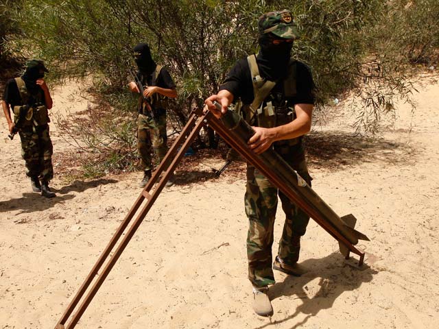Боевики "Исламского джихада" на юге сектора Газы (архив)