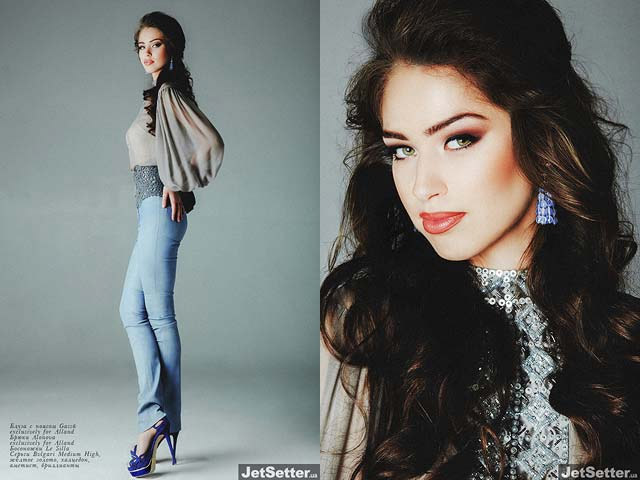 Финалистка конкурса "Мисс Украина Вселенная-2014" Кристина Дзюбакевич