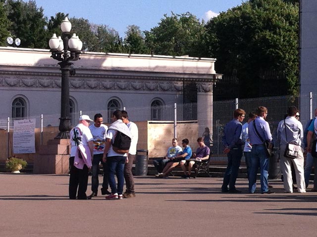 "Всемирный марш на Иерусалим". Москва, 8 июня 2014 года