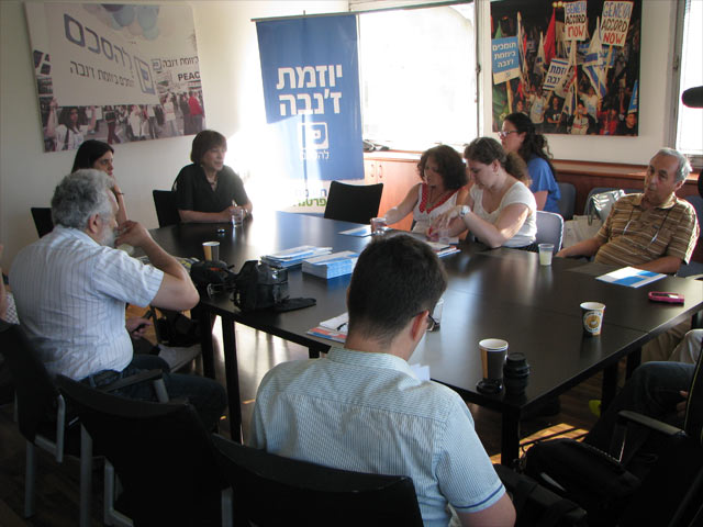 Встреча с Талией Сасон. Тель-Авив, 17 июня 2014 года