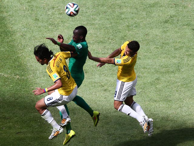 Чемпионат мира: колумбийцы победили сборную Кот д`Ивуар