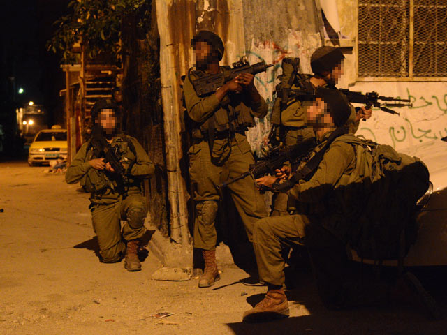 Израильские военные в Шхеме. Июнь 2014 года