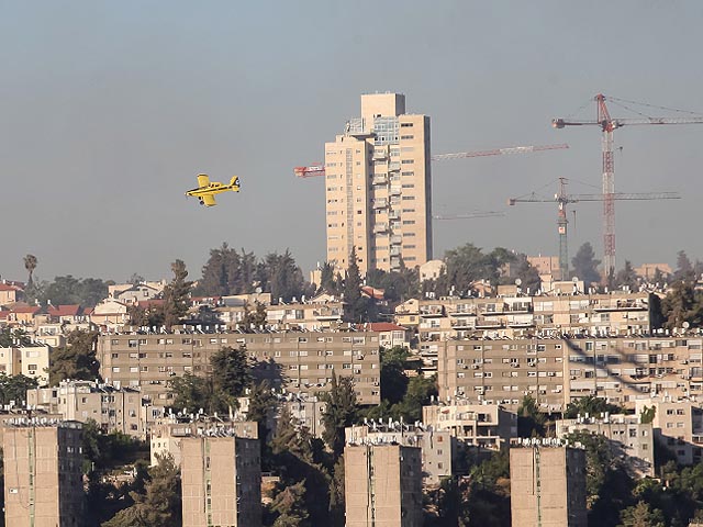 Пожар в Иерусалиме. 25 июня 2014 года