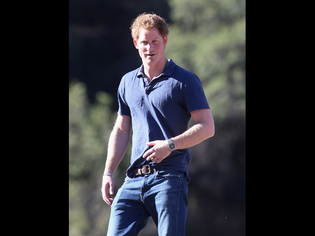 Принц Гарри в Антаеайа (Чили) 29 июня 2014 года  
