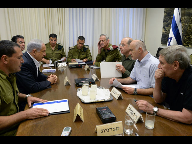 Военно-политический кабинет собрался на заседание в Иерусалиме