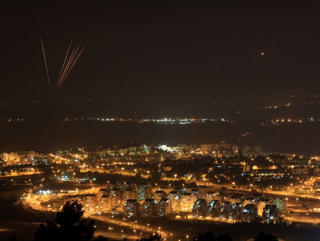 Обстрел центрального района Израиля. 08.06.2014