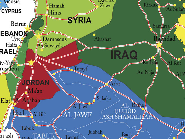 Иордания стягивает войска к границе Ирака  