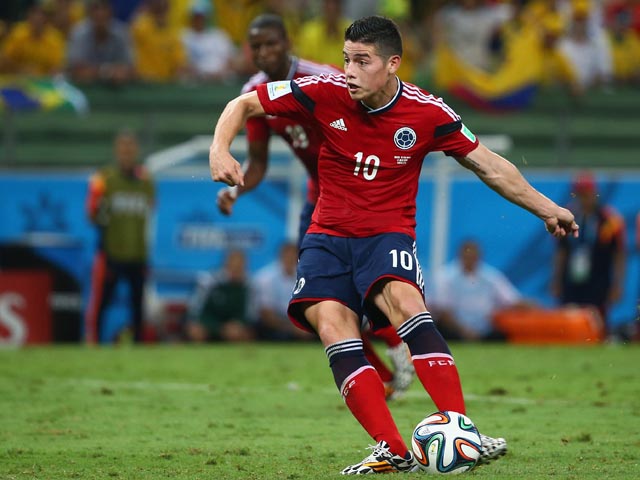 Самым красивым голом чемпионата мира признан первый мяч Родригеса в ворота уругвайцев