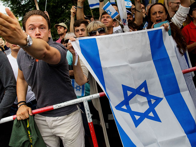 Париж: восемь тысяч человек приняли участие в демонстрации в поддержку Израиля  