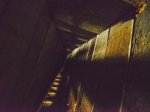 Туннель, обнаруженный в Газе 3 августа 2014 года