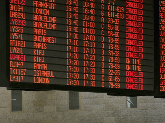 Запрет на полеты в Израиль американских авиакомпаний продлен еще на сутки