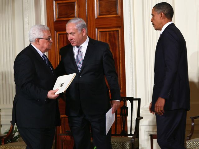 Нетаниягу, Аббас и Обама в 2010 году