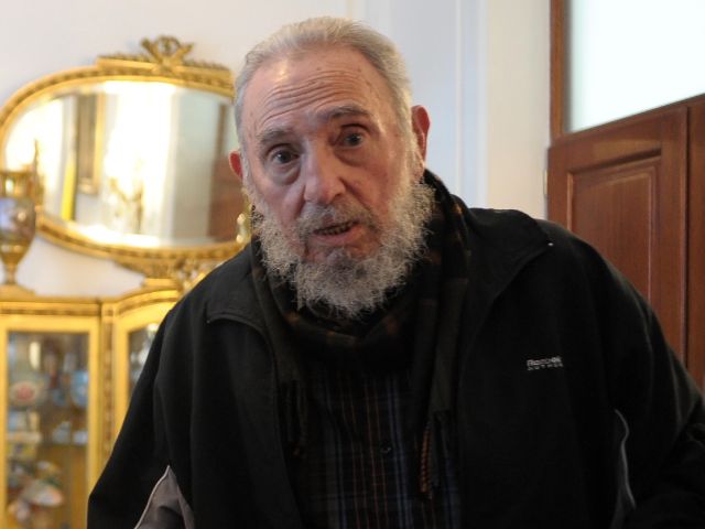 Фидель Кастро в 2012-м году