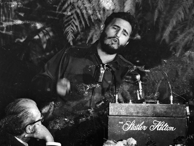 Фидель Кастро в 1959-м году