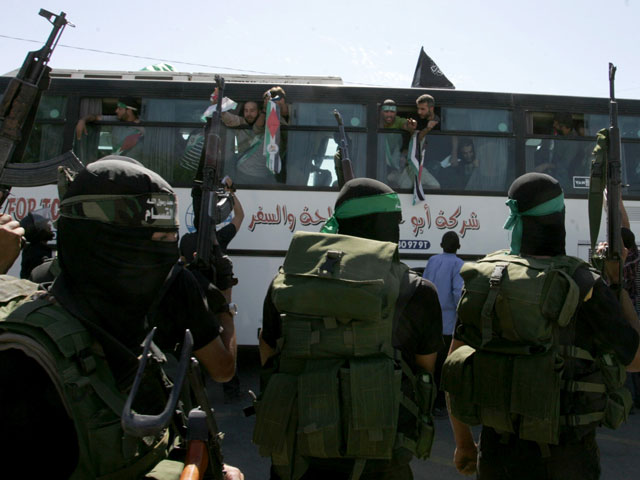 Возвращение в Газу террористов,  амнистированных в рамках "сделки Шалита"